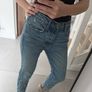 Grlfrnd Denim Jeans Pearls Image 3
