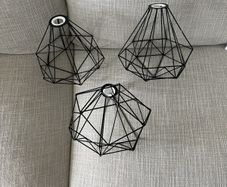 lamp shades x 3 for sale