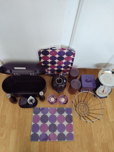 Purple Kitchen set...Now 85e