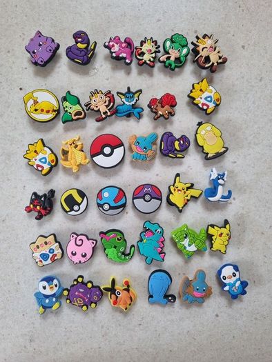 Pokemon Shoe Charms