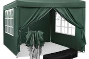 3x3m pop up gazebo with 4 side walls