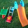 toddler slide and garden toys Image 2
