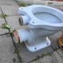 vintage toilet 1930's house Image 4