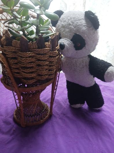 Vintage Wicker Dolls Chair
