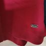 hilfiger blouse long sleeve size 8 black and burgundy zip at back Image 4