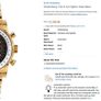 Hindenberg 120H Air Fighter, Gold, Automatic, LIMITED EDITION Image 6