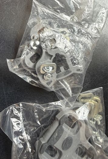 Look Keo Grip Cleats - Grey - New Oem