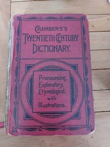 Title Chamberss Twentieth Century Dictionary of the English Language