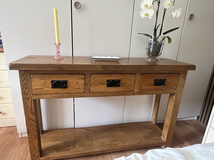 A Coffee table and console Matching SET