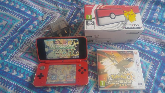 New Nintendo 2ds Xl Pokeball Pokemon Edition Ultrasun Game For Sale In Athenry Galway From Jamro575