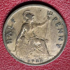 1931 George V Half Penny