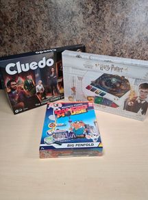 CLUEDO board game Harry Potter Race to triwizard cup Danger mouse mystery puzzle jigsaw  BRAND NEW SEALED