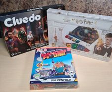CLUEDO board game Harry Potter Race to triwizard cup Danger mouse mystery puzzle jigsaw  BRAND NEW SEALED