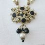 Vintage 1960s Miriam Haskell Style Faux Pearl Long Necklace Image 2