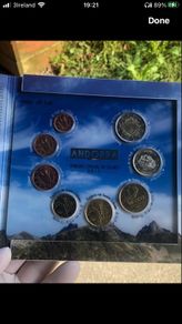 Andorra Euro Set 2015 see description