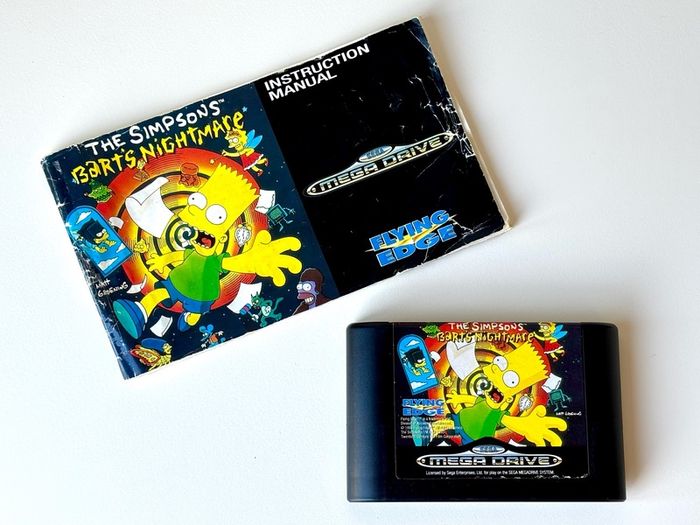 Barts Nightmare for Sega Mega Drive - Boxed