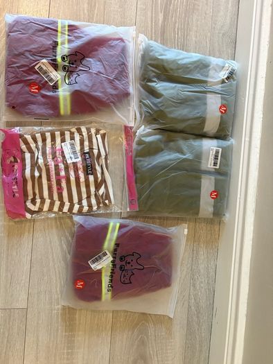 Cosy Polar Fleece Coat for Dogs, Full body Jacket, Dogs Onesie With D Ring, Zipper with Reflective Jumpsuit, Winter Clothes for Pet Dog Outdoor or Indoor Small Dogs M