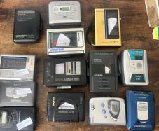 Vintage Cassette players joblot