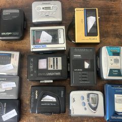 Vintage Cassette players joblot