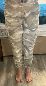 Primark camo cargo trousers, size 12