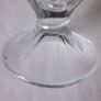Vintage Flint Glass Goblet Vase 1940s Image 8