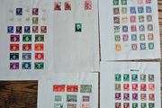 Norway 5 Sheets of Stamps