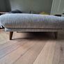 2 seater couch with footrest Image 5