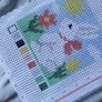 Cross stitching printed fabric 3pcs embroidery Image 2