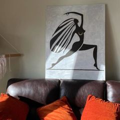 Original Acrylic Painting - Dance of Shadows