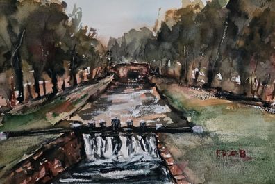 grand canal watercolour