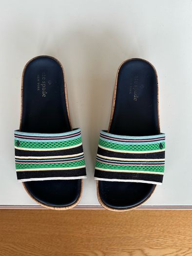 Kate Spade 2 " heel sliders, perfect condition