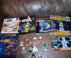 Lego star wars minifigure bundle