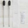 Hi-Grip rubber clubs Chacott 45cm for rhythmic gymnastics Image 2
