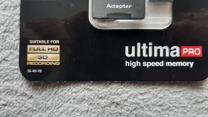 Integral Ultima Pro 16GB MicroSD HC Full HD 3D recording memory card