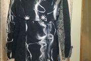 Loline woolen embroidered coat  Desigual style Perfect condition size M UK10 EUR38