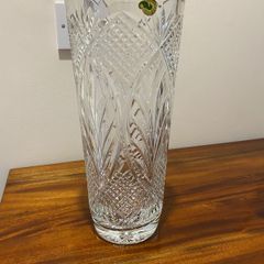 Waterford cut glass. Large vase. In perfect condition.