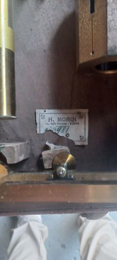 Antique  Engineering  Draftsman architectural  tool H.MORIN OF PARIS MAKER SOLID BRASS TOOLS