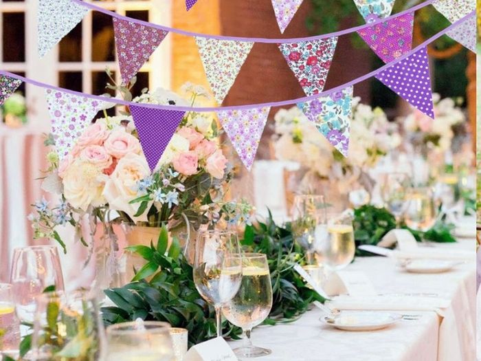49Ft Fabric Bunting Banner,50pcs Vintage Cotton Triangle Flags,Floral Pennants Triangle Flags for Birthday Wedding Party Home Garden (FREE POSTAGE)