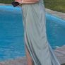 Dress for occasion, sage colour. Image 2