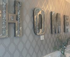 mirrored wall