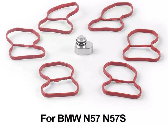 Swirl Flaps Plug Remove Kit Delete Kit With 6 Gaskets For BMW N57 N57S E90 E91 E92 E93 F07 F10 F11