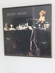 Roxy Music  - framed copy of 1973 album 'For Your Pleasure'