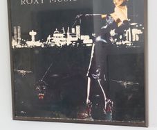 Roxy Music  - framed copy of 1973 album 'For Your Pleasure'
