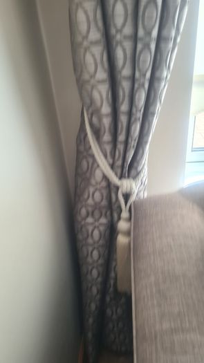 Grey curtains