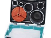 wolfcraft Seven Piece Conduit Hole Saw Set 33/53/68/73/83 mm 3464000
