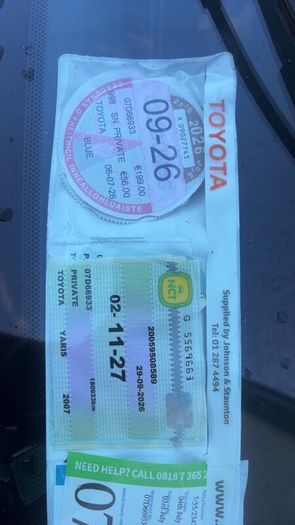 Toyota Yaris 1.0L 2007 (180,000km)
