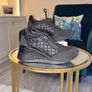 XTI Black Quilted Wedge Trainers - Size UK 5 / EU 38 Image 2