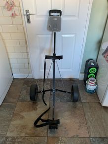 Spalding two wheel golf trolley