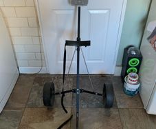 Spalding two wheel golf trolley