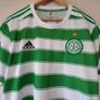 Celtic Jersey. Official Adidas Mens Home Jersey.  No Sponsors Logo Version. Collect In Dublin Or Receive Via Post. Image 7